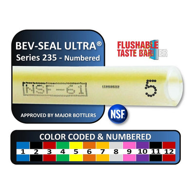 Bev-Seal Ultra® Series 235 Poly Tubing - 3/8" ID x 100 ft.
