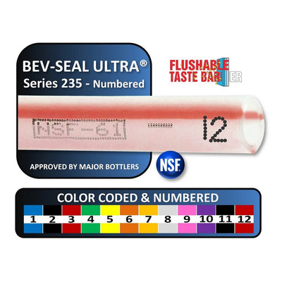 Bev-Seal Ultra® Series 235 Poly Tubing - 3/8" ID x 100 ft.