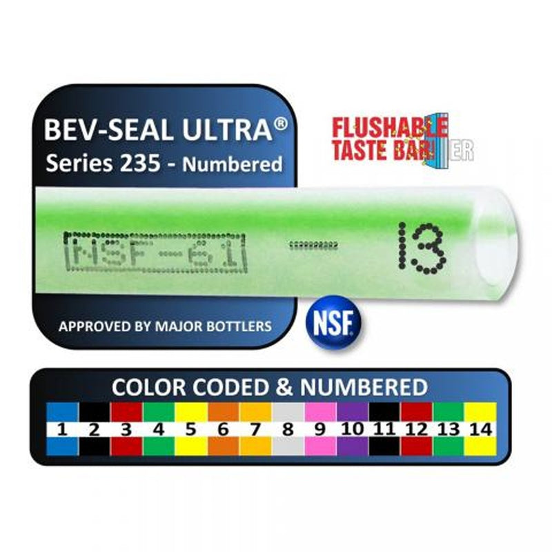 Bev-Seal Ultra® Series 235 Poly Tubing - 3/8" ID x 100 ft.