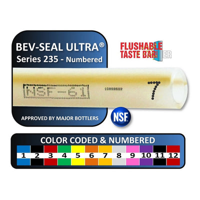 100' - Bev-Seal Ultra Tubing #235 - 1/4" ID x 3/8" OD, #7