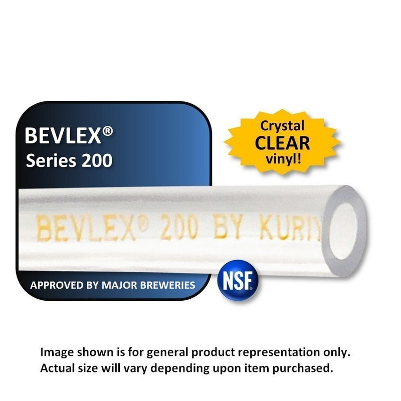 Accuflex Klearon K010 Clear PVC Tubing - 1/2" ID x 100 ft.