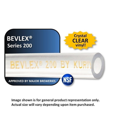 Accuflex Klearon K010 Clear PVC Tubing - 1/2" ID x 100 ft.
