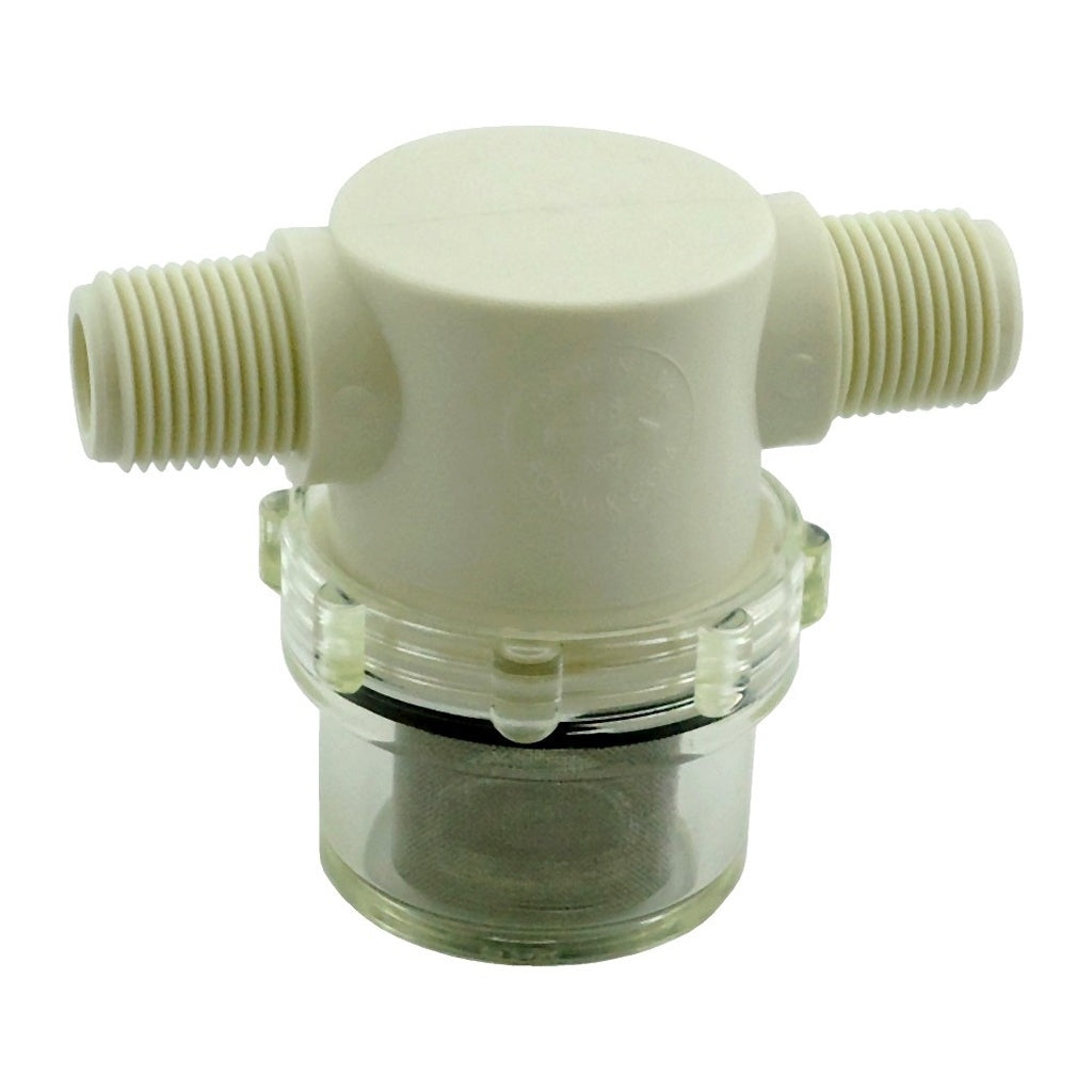 In-Line Strainer 3/8inMpt X 3/8inMpt 80 Mesh S/S – HowdyBrewer