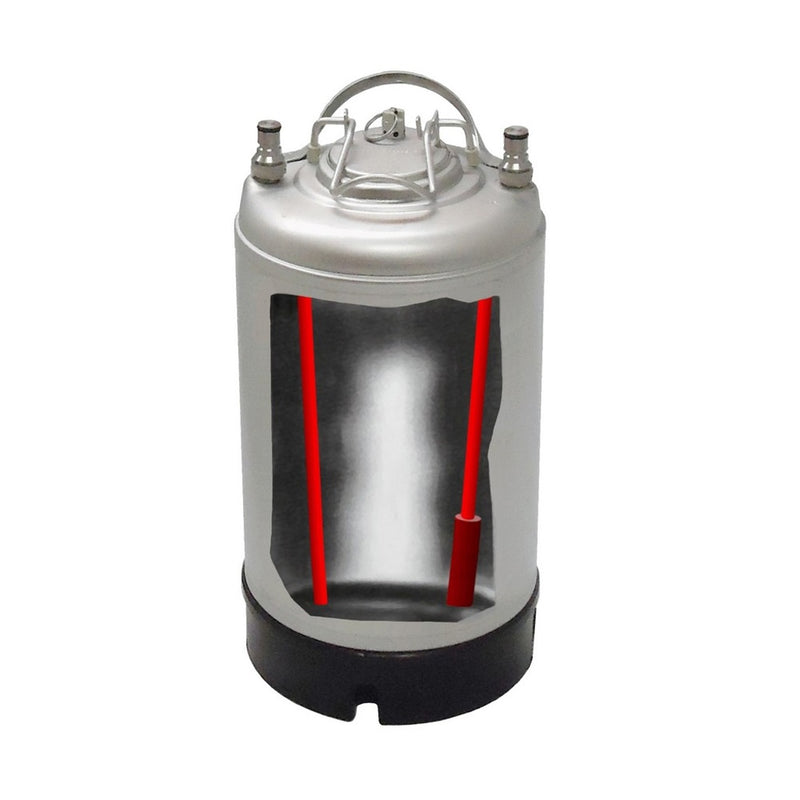 Motorless Carb Tank-W/Strap Handle 3 Gal