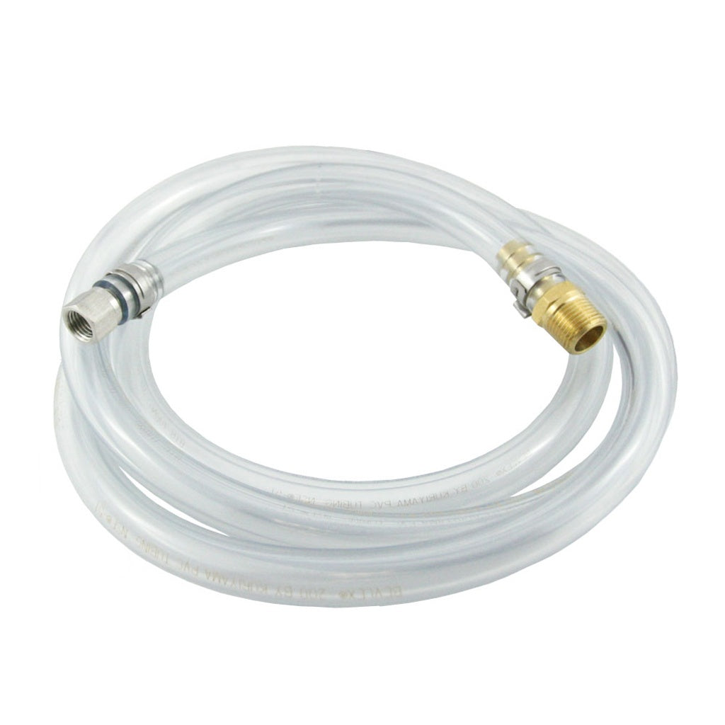 Jumper-Clear Pvc 3/8inMpt X 1/4inFfl-Swivel 6' L – HowdyBrewer