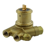 100 GPH Clamp-On Procon 101B100F11BC Series 1 Rotary Vane Pump - Brass with Integrated Strainer
