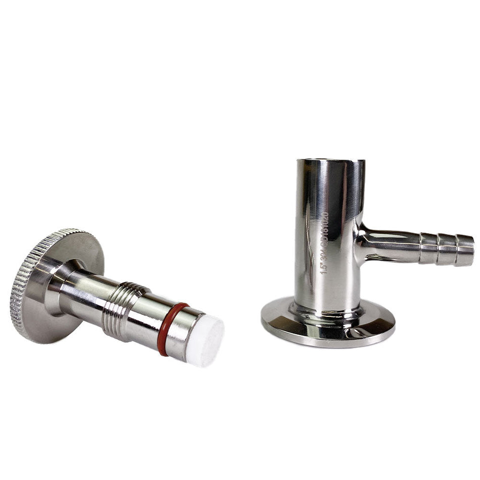 1.5" Tri Clamp Sample Valve - Knob Style