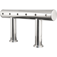 Komos® Double T Bar Draft Tower - 6 Tap