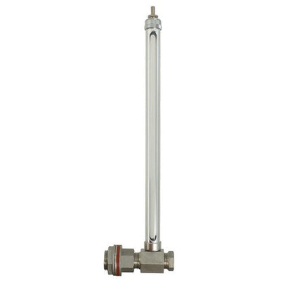 Weldless 16" Stainless Steel Sight Gauge for Brew Kettles