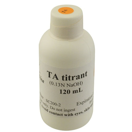 TA Titrant for MT565 & MT570 - 120mL (0.13N Sodium Hydroxide)