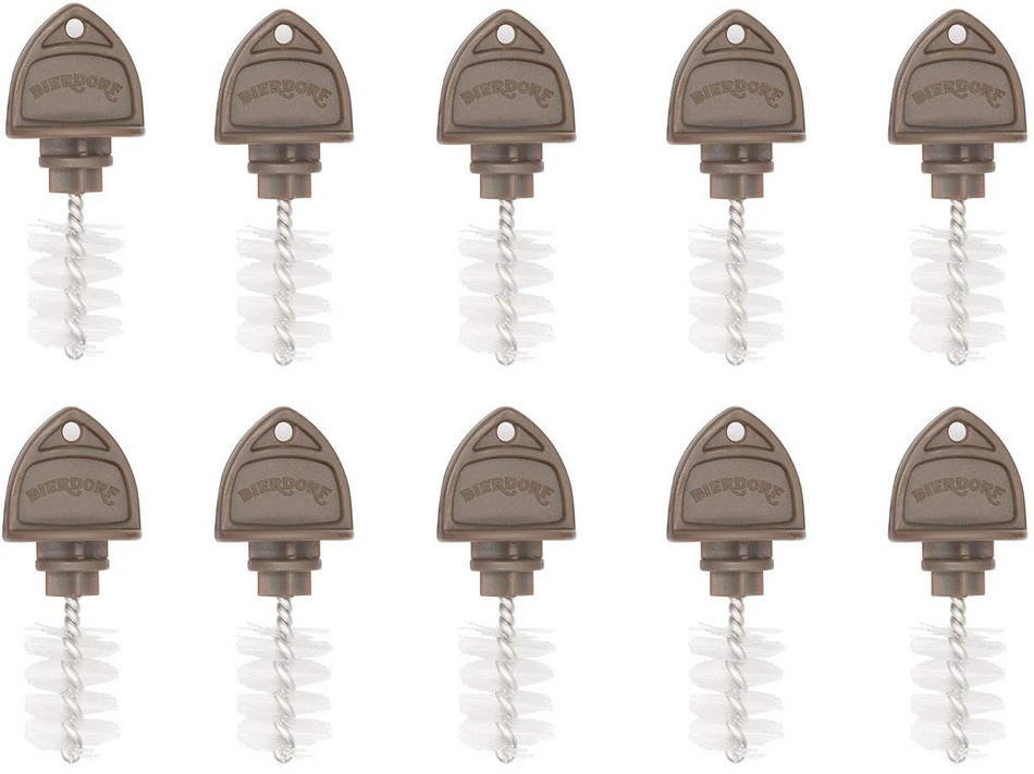 Beer Tap Plugs Brush, Beer Faucet Brush Plugs for Draft Beer Faucet Cap - 10 Pack