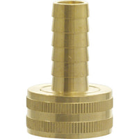 1/2 in. Barb Female Brass Hose Fitting w/ 1/2" Barb