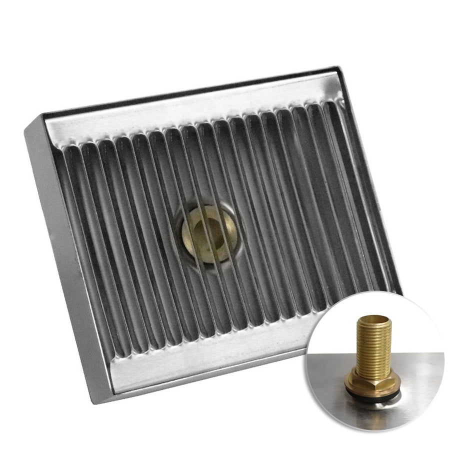C-M Drain-W/Drain Tube 5-1/8inW X 6inL