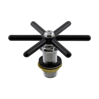 Krome Dispense C4004 Replacement Glass Rinser Assembly - 4.5" 6-Leg Polyethylene Star