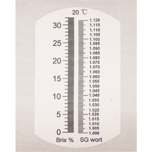 Dual Scale Brewing Refractometer