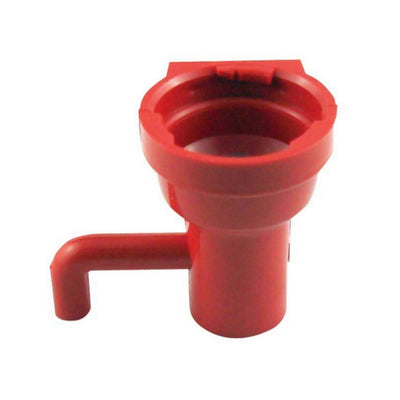 Foxx 12A06245 Syrup Separator Red - For Dole FFV Compatible Post-Mix Soda Dispenser