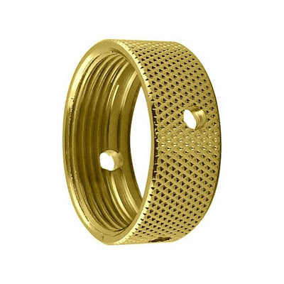 Faucet Coupling Ring-Knurled Pvd Gold