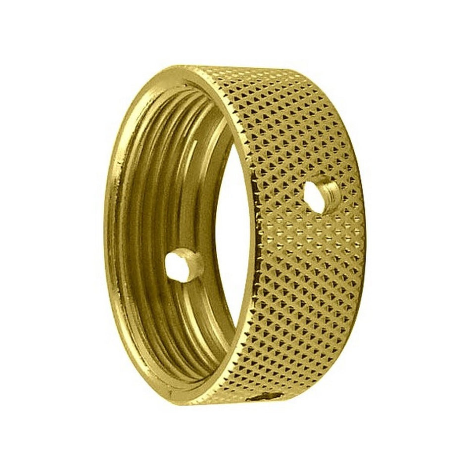 Faucet Coupling Ring-Knurled Pvd Gold