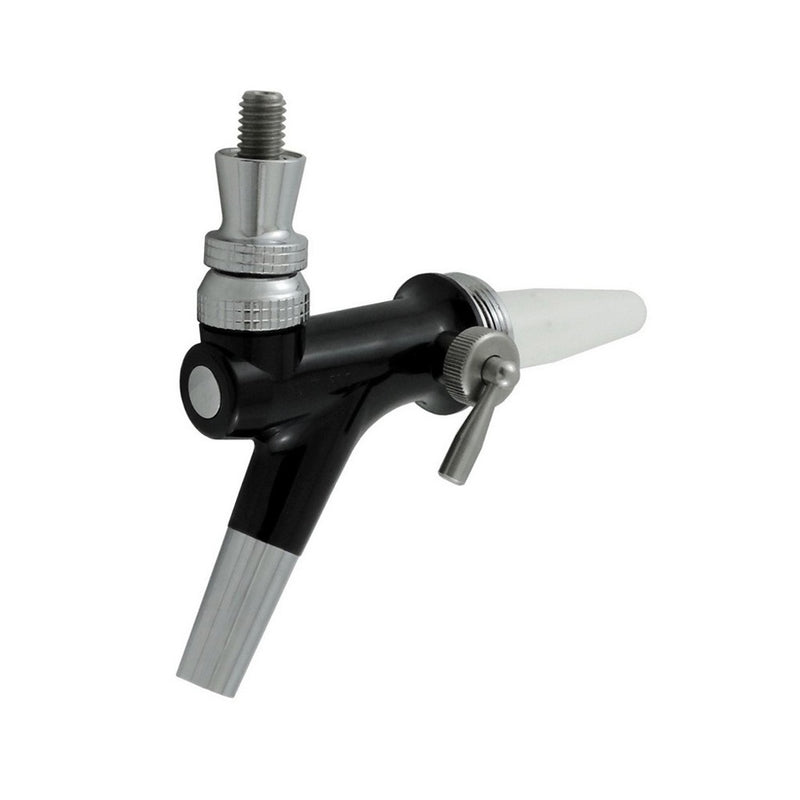 Flow Control Faucet-Self Closing Black - 304 S/S X1