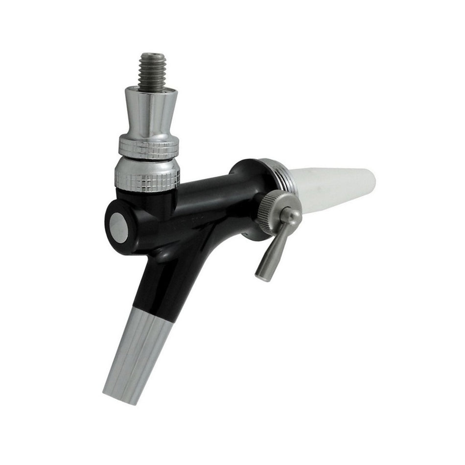 Flow Control Faucet-Self Closing Black - 304 S/S X1