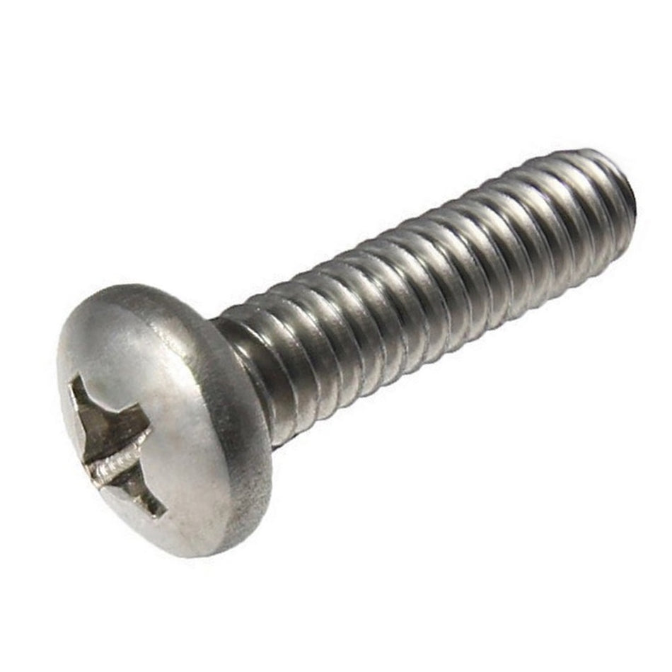 Pan-Head Phillips Screw #4-40 X 1inL S/S