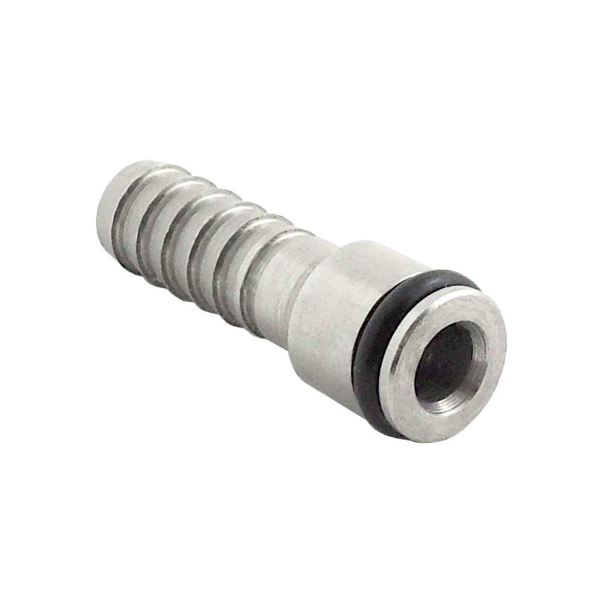 Straight Inlet Adapter Straight Inlet-For Soda Valves 1/4inB S/S โ HowdyBrewer