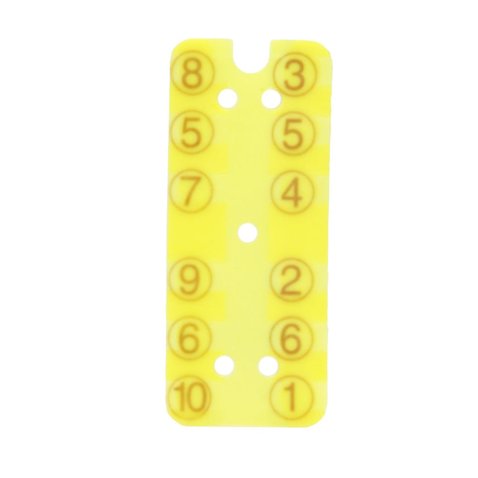 Wunder-Bar Locking Hat Plate – 12 Button Cap Retainer