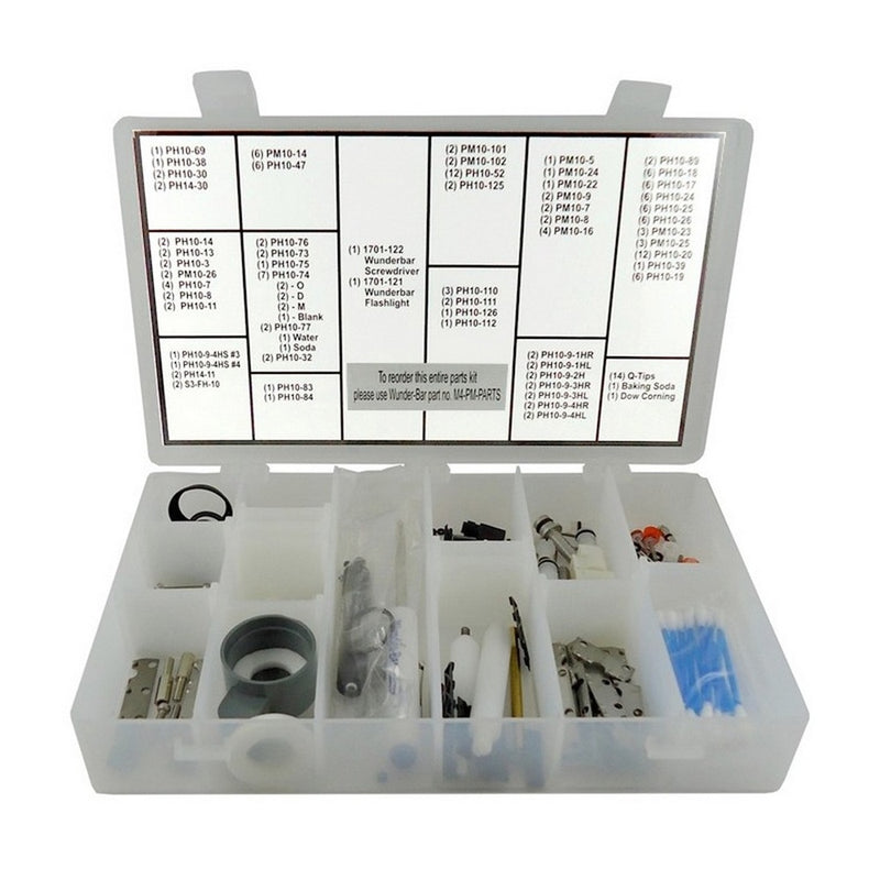 Wunder-Bar Bargun Parts Kit Standard & Flow Regulated - M4-PARTS