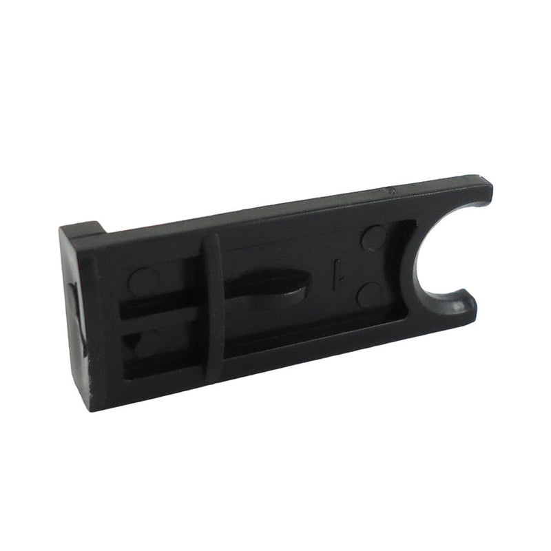 Wunder-Bar Bargun Plastic Kwik Klip, Black - PM10-16-K-M4