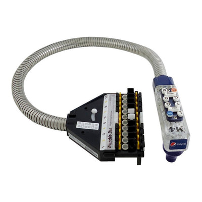 Wunder-Bar Mark 4 Bargun, 12 Button, 36" Hose, Blue - M412640BSM3