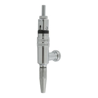 Taprite Stout Faucet - Polished 304 Stainless Steel | Nitro Beer & Guinness-Style Tap with Internal Restrictor Disc