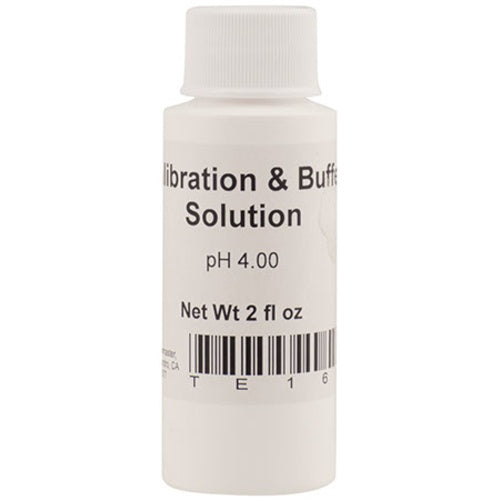 pH 4.00 Standard Buffer Solution - Pink - 2 fl oz