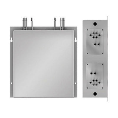 Foxx 13A02101 Glycol Flash Chiller Cold Plate - 6 Product Lines 304 Stainless Steel
