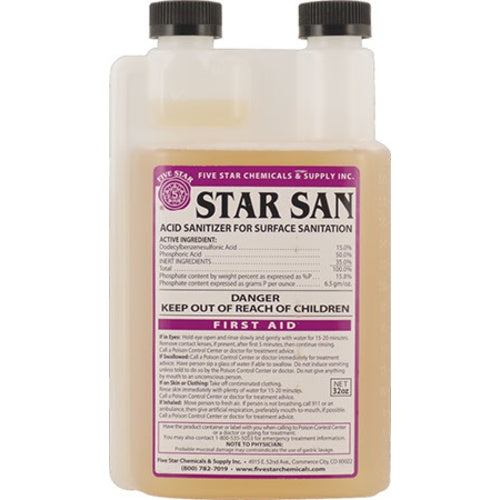 Fivestar Star San No Rinse High Foaming Sanitizer