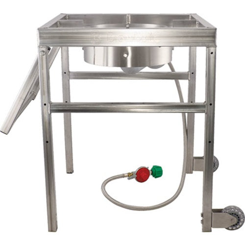 BrewBuilt AfterBurner - Propane Brewing Burner with Handle and Casters