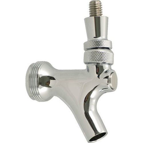 Premium Chrome Beer Tap Draft Faucet with Stainless Steel Lever