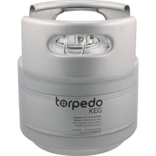 Torpedo 1.5 Gallon Ball Lock 10.5 inch Tall Homebrew Corny Keg - NEW