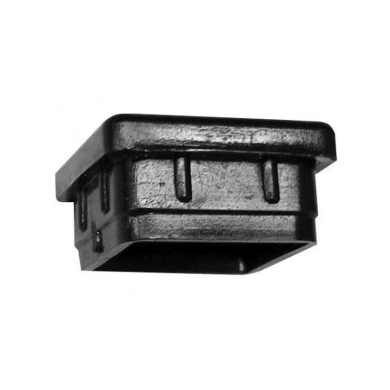 Black Finish End Cap for Bag-In-Box (BIB) Shelving – Shelf Edge Cover