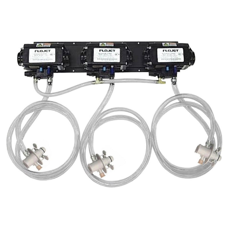 Flojet QCD II 3-Pump Syrup Pump Bracket Assembly – Improved Design for Quick Installation