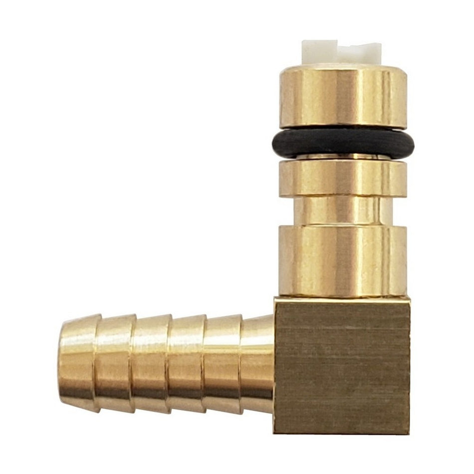 CO2 Quick Disconnect Inlet – Brass with Shutoff | For Flojet