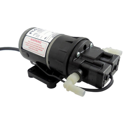 Flojet Electric Syrup Pump - 45 PSI with 3/8" 90-Degree Barb Inlet