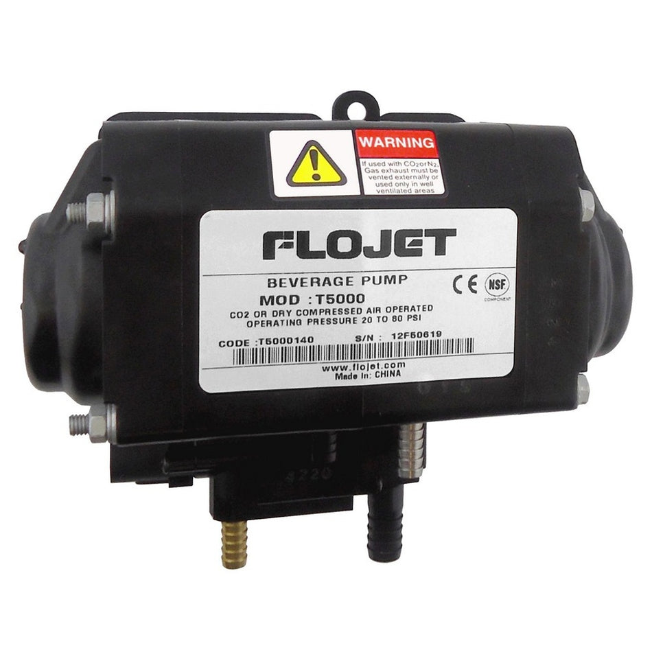Flojet Syrup Pump – Gas Operated | Stainless Steel Outlet