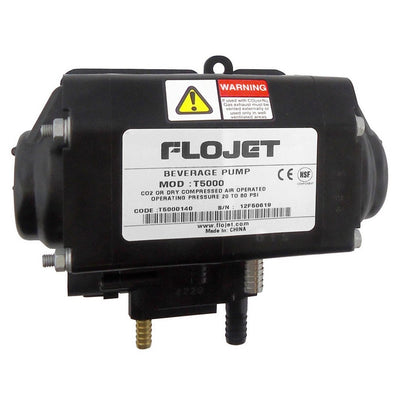Flojet G55 Series Gas-Operated Syrup Pump - Stainless Steel Outlet
