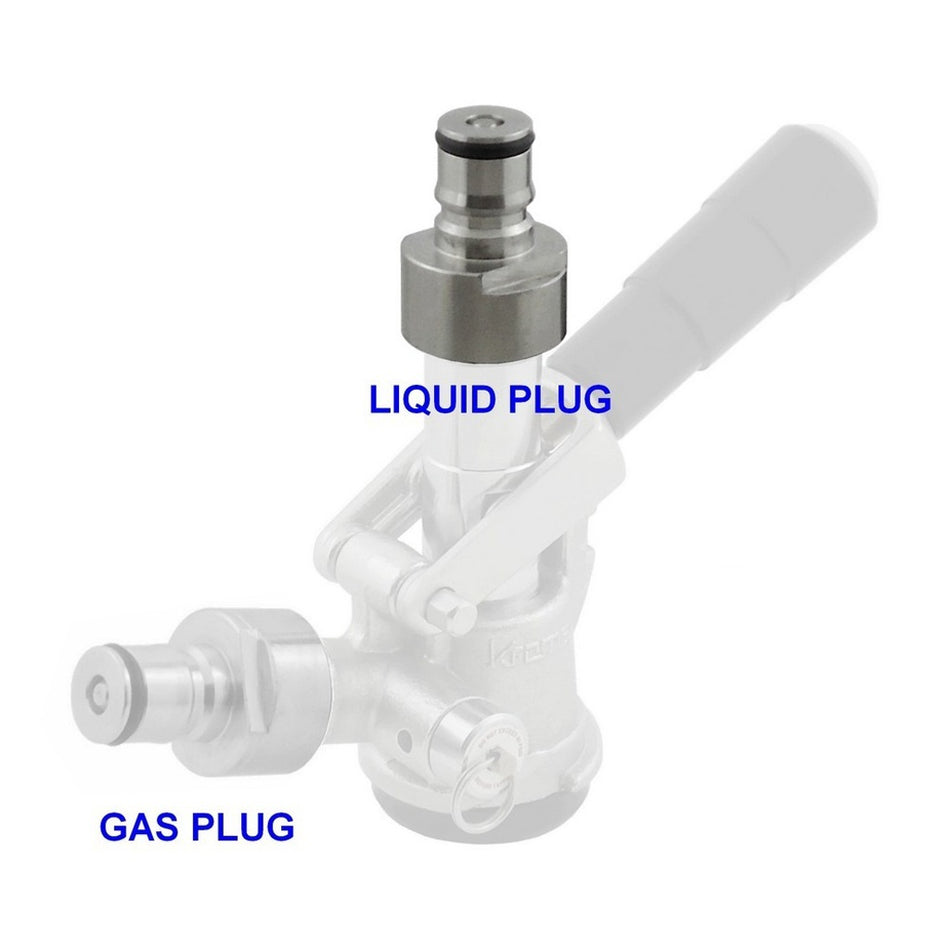Conversion Plug-Liquid Coupler To Ball-Lock