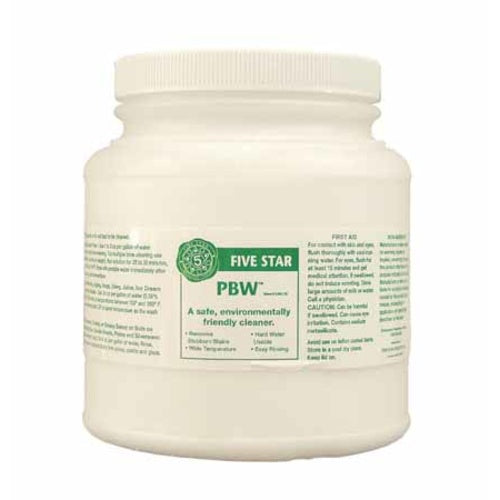 Fivestar 4lb PBW Cleaner