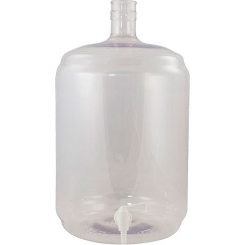 Plastic PET Carboy - 6 Gallon Ported (Spigot Not Included)