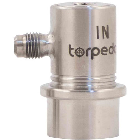 Torpedo Ball Lock Disconnect Gas In (Stainless) - Flare (3602048090192)