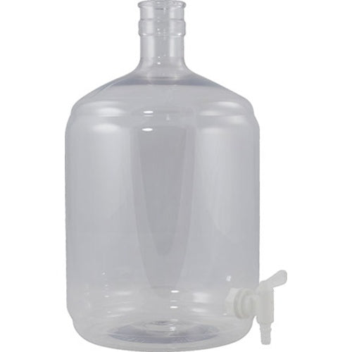 Plastic PET Carboy - 3 gal. (With Spigot)