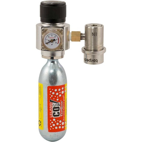 Torpedo Keg Pressure Pack - CO2 Regulator & Quick Disconnect
