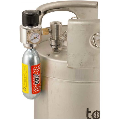 Torpedo Keg Pressure Pack - CO2 Regulator & Quick Disconnect